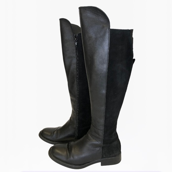 KMB Made in Spain Leather & Suede Women’s Riding Boots - Size: 38 - Picture 7 of 16